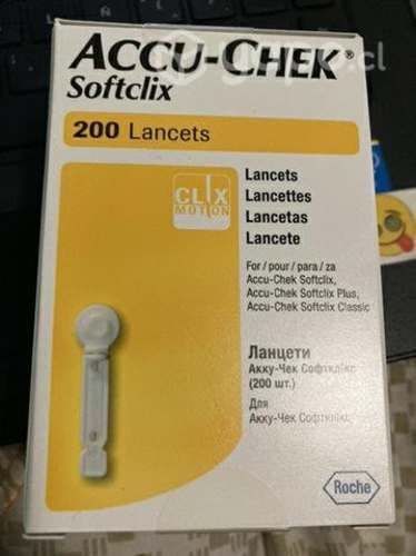 Lancetas accu-chek SOFTCLIX