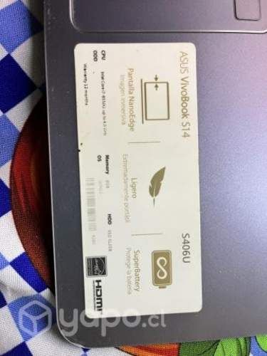Notebook asus vivobook s14