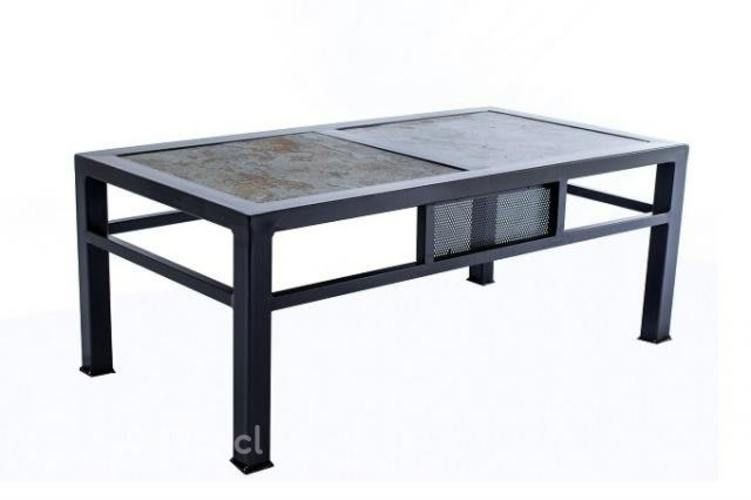 Mueble De Terraza Mesa De Centro Fierro