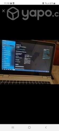 Pc portatil con modo tableta