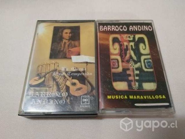 Mt140: pack tapes barroco andino