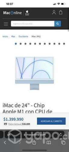 IMac m1 4.5 NUEVO SELLADO