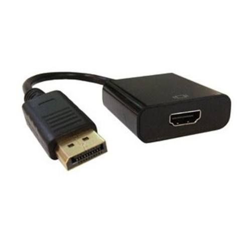 Adaptador display port macho a hdmi hembra, 10 cms