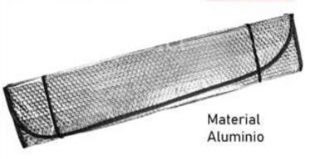 Cubre parabrisas estandar aluminio - generico