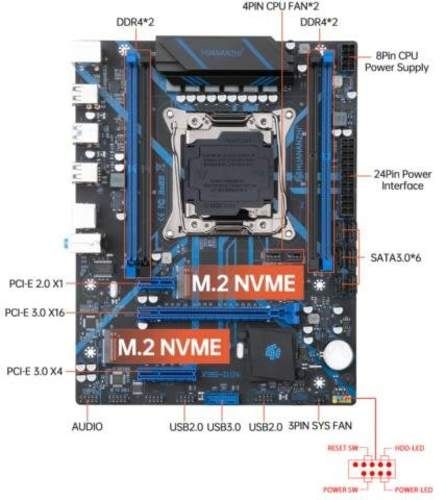 Pc escritorio (placa madre, 2 ram y procesador)