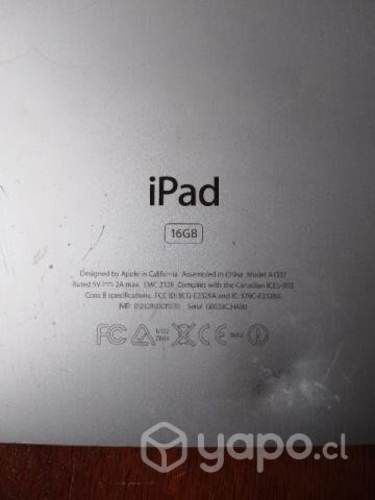 IPad para repuesto + Teclado Apple