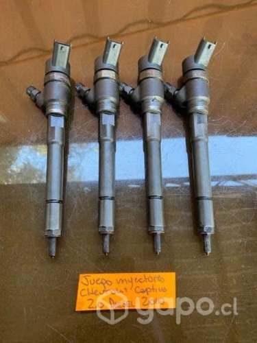 Juego inyectores Chevrolet Captiva 2.0 diesel 2010