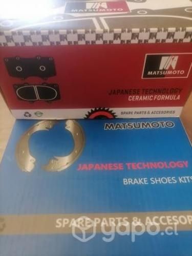 Balatas y pastillas ceramica tecnología japonesa