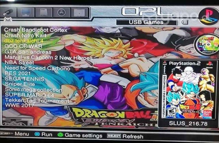 Usb ps2 opl full juegos a elección