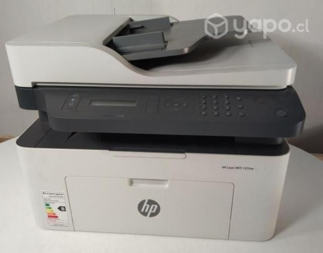 Impresora Multifunción Monocromatica HP Laser 137f