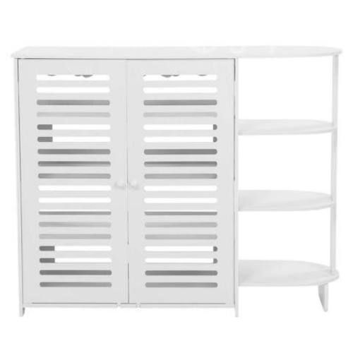 Mueble Zapatero Organizador Hogar 4 Niveles Blanco