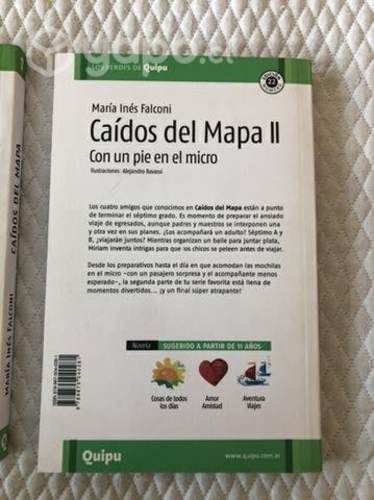 Primer y segundo libro caidos del mapa