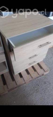 Dos veladores más mueble