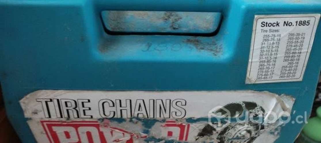 Cadena Rompe hielo para camionetas 4x4