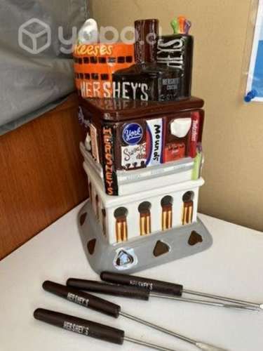 Juego Fondue - Cerámica Hersheys