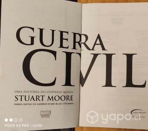 Libro guerra civil Marvel