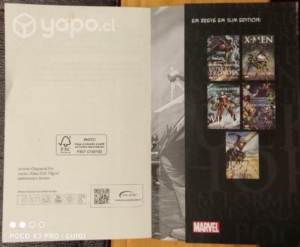 Libro guerra civil Marvel