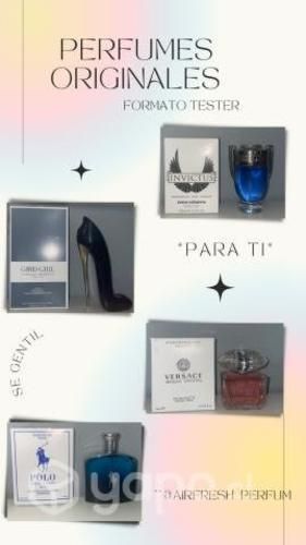 Perfumes Originales Formato Tester