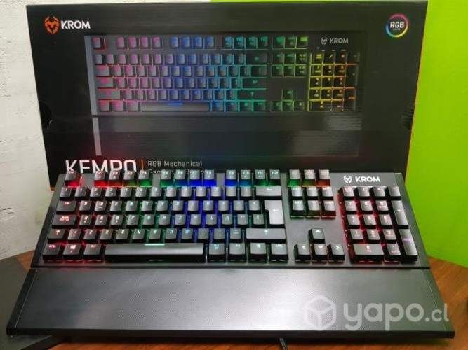 Teclado Gamer Mecánico: Krom Kempo