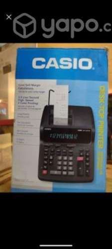 Calculadora impresora casio