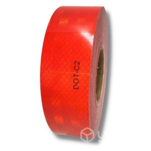 Cinta Retrorreflectiva Seguridad Rojo 45 Mts Dot C