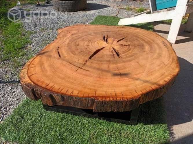 Mesa de centro rustica