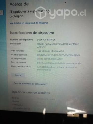 Notebook lenovo yoga pantalla tactil ssd