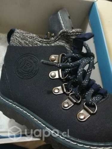 Botín de niño talla 26 color azul