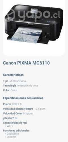Multifuncional CANON PIXMA MG 6110