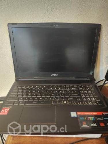 Msi GP63 i7-8750H GTX1060 6GB 16GB RAM RGB