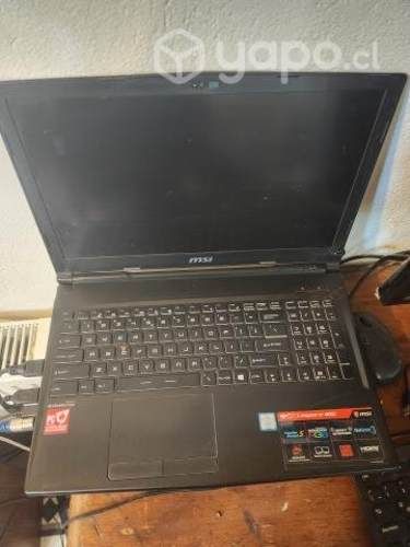 Msi GP63 i7-8750H GTX1060 6GB 16GB RAM RGB