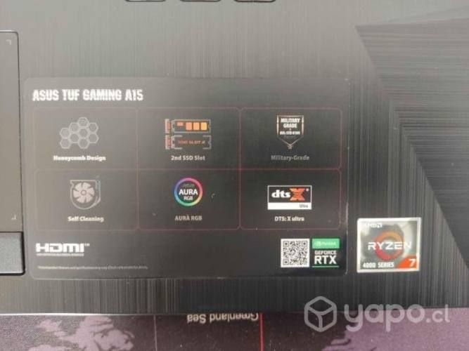 Notebook Gamer Asus Tuf FX506IV