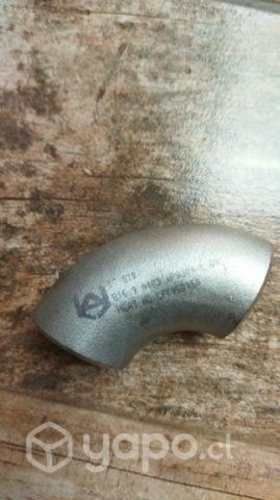 Codos inoxidable de 1"