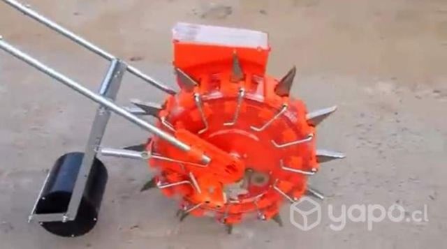 Sembradora manual para maíz y semillas grandes