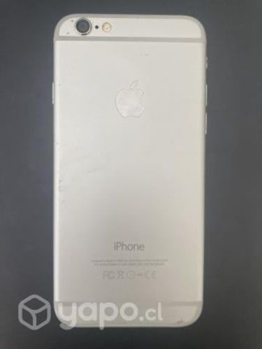 Iphone 6 color plata usado