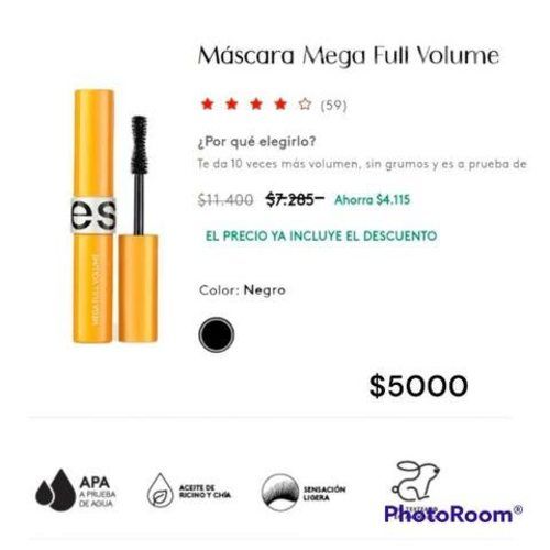 Mascarilla de pestañas