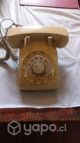Teléfono de disco marca ITT