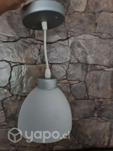 Lámpara techo blanca - chica