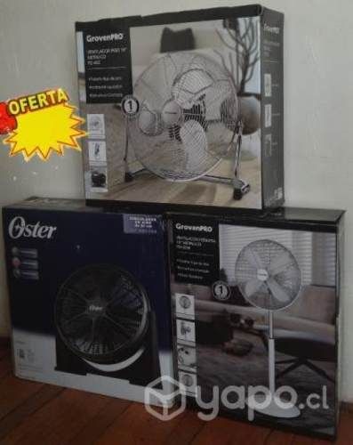 Ventiladores piso y pedestal