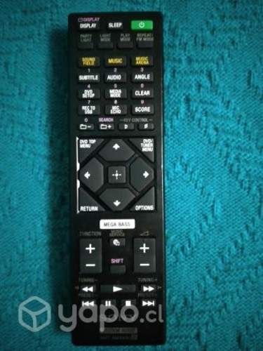 Sony control remoto mhc-v90dw ( detalle )