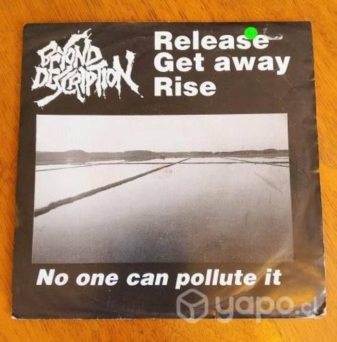 Vinilo Split 7&quot; Beyond Description / Boot Down the