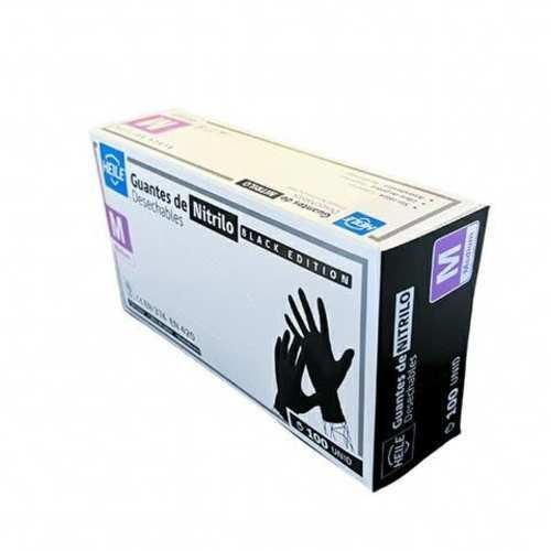 Guantes Nitrilo NEGRO Y ROSADO