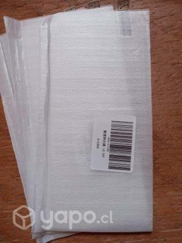 Laminas de vidrio + accesorios de limpieza