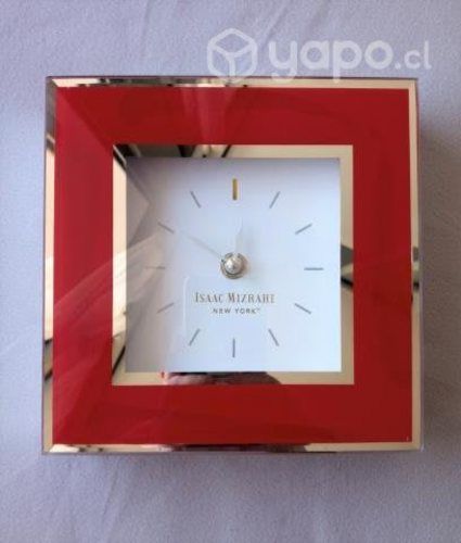Reloj de Mesa Espejado, Cuadrado Marca Isaac Mizra