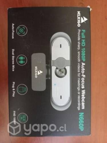 Webcam N660P Full HD 60FPS AUTOFOCUS