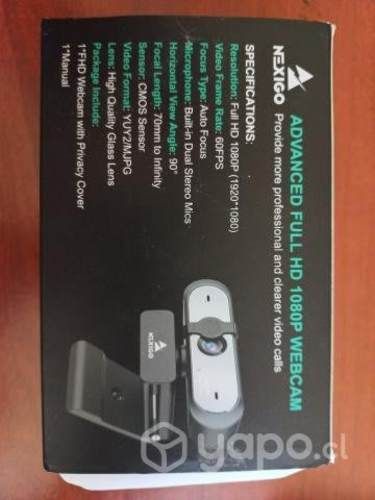 Webcam N660P Full HD 60FPS AUTOFOCUS