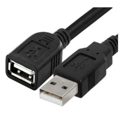 Cable extensión usb a-a m/h 1,8 mts