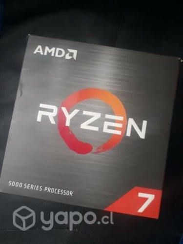 Procesador ryzen 7 y reloj y pc