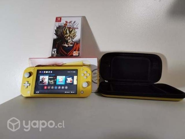 Nintendo switch lite con juegos