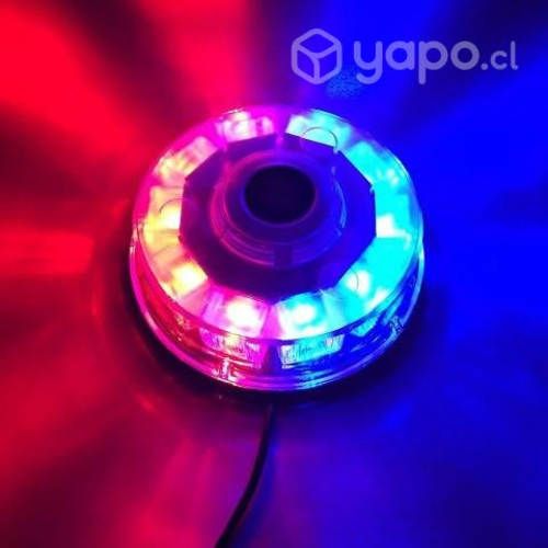 Baliza Luz Led Estroboscópica Giratoria Para Coche
